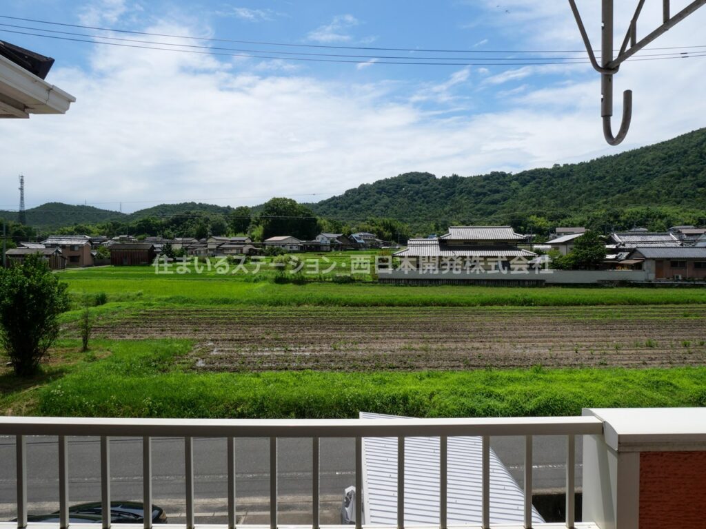 ベル・コリーヌA201_バルコニー風景
