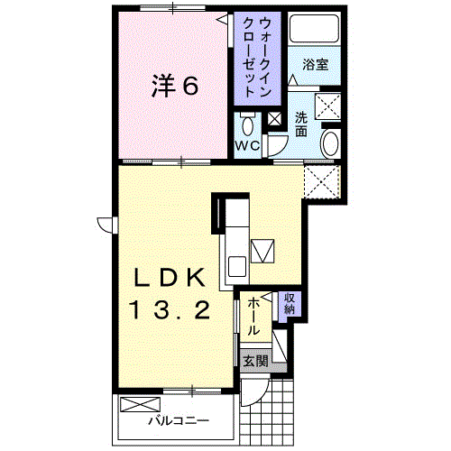 ラ・フレーズD101_間取図