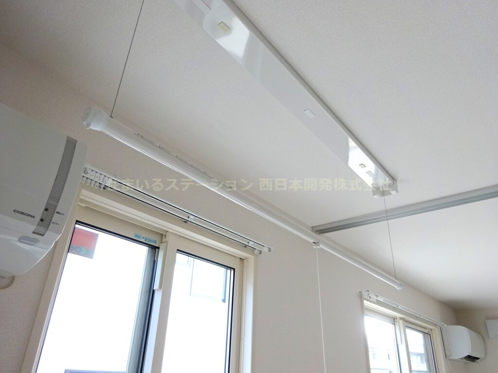ソレイユ107_室内物干し