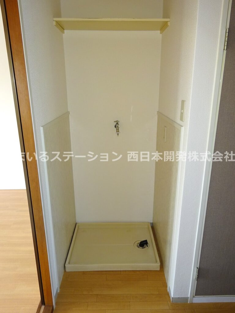 プレジール総社A101_洗濯機スペース