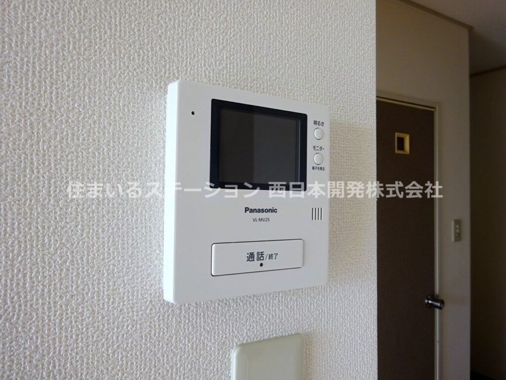 プレジール総社A101_モニターホン