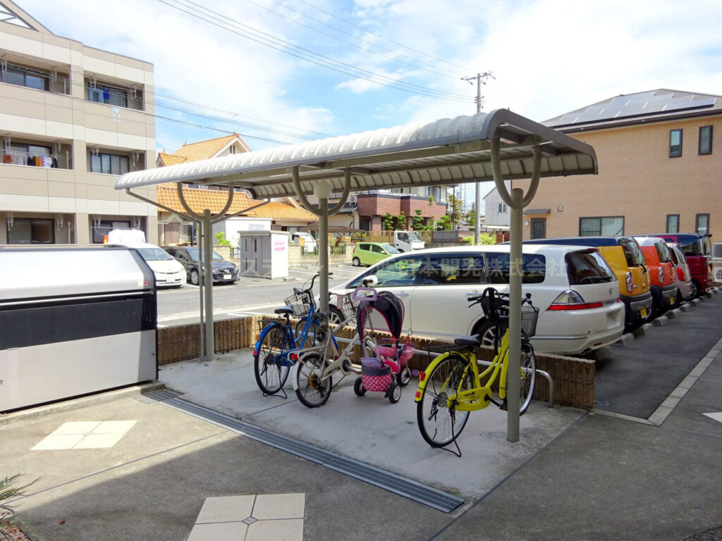 Riversideすみれ_駐輪場