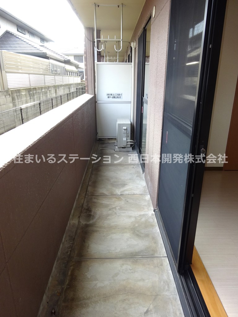 メイプルハウス102_バルコニー