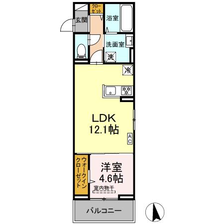 くらら302_間取図