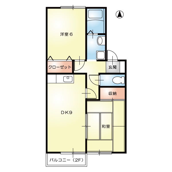 アーバンコートC102_間取図