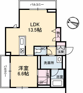ハイアワサ201_間取図