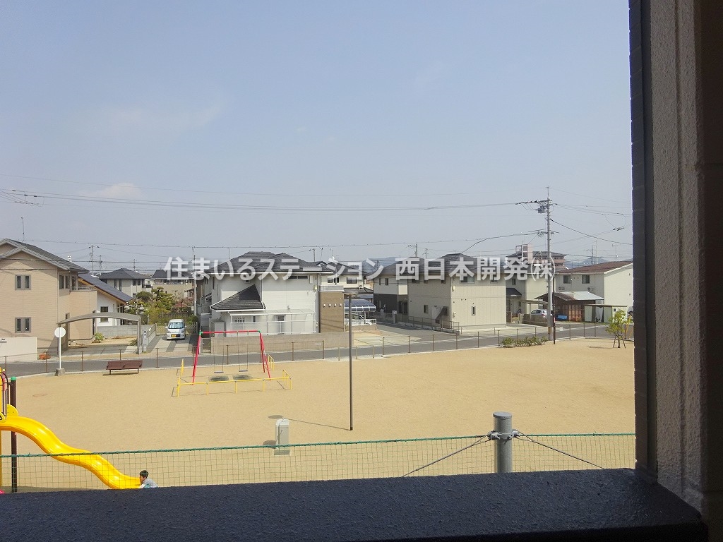 パークサイド総社駅南205_バルコニー眺望