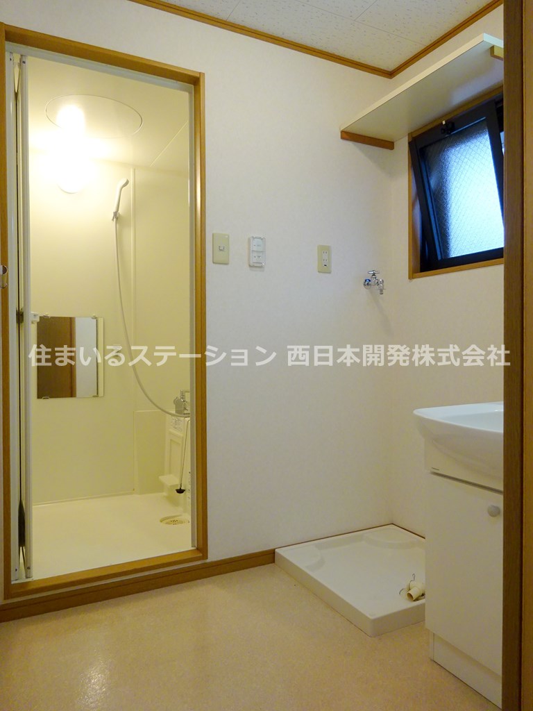 クレールコートⅠ205_洗面脱衣所