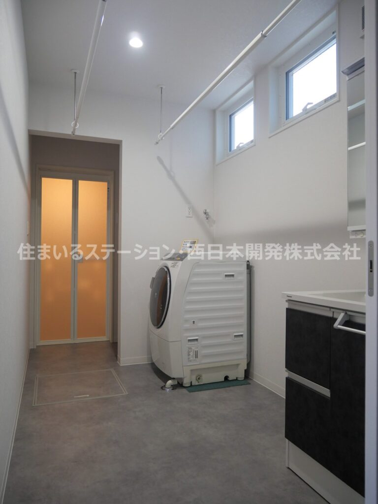 建売住宅_井手土井建設_洗面脱衣スペース