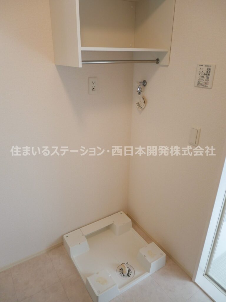 ヴェルデ溝口202_洗濯機スペース