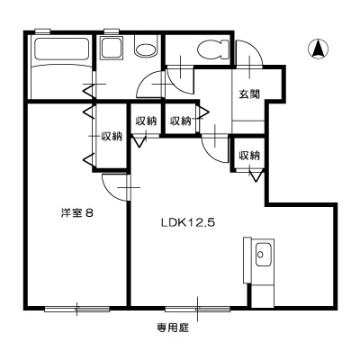 セジュール21C103_間取図