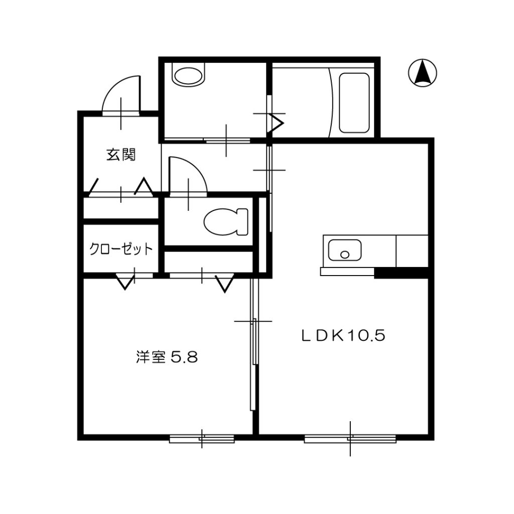 ソルコリーヌ102_間取図