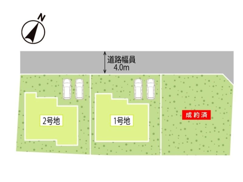 建売_タマタウン井手_区画図
