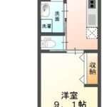 パークサイド総社駅南205_間取図