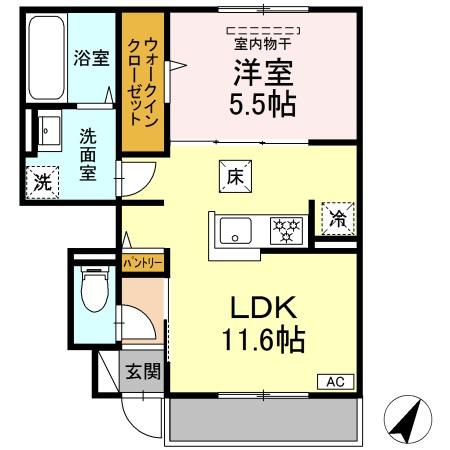 フソラ102_間取図