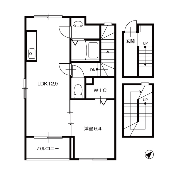 ラッフィナート302_間取図