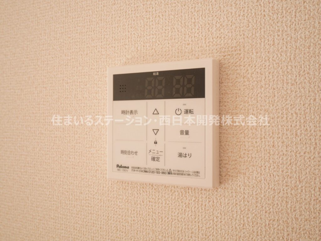 ピュアD102_ガス給湯パネル