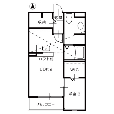 アルコバレーノ203_間取図